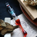 SeventyTwo "Deep Sea Dream" Hand - Blown Jellyfish Glass Pen(Red Jellyfish) - SeventyTwo