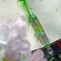 SeventyTwo "Deep Sea Dream" Hand - Blown Jellyfish Glass Pen(Spring Green Jellyfish) - SeventyTwo