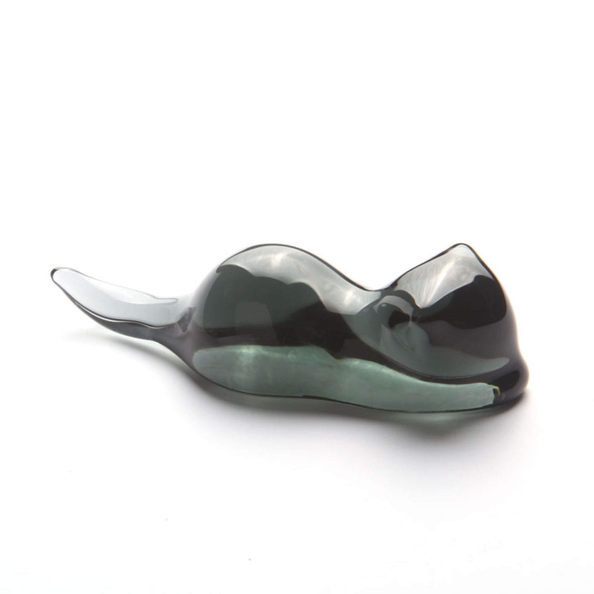 SeventyTwo Glass Pen Support, Kitten Style, Decorative Pen Rest for Writing Desk - SeventyTwo