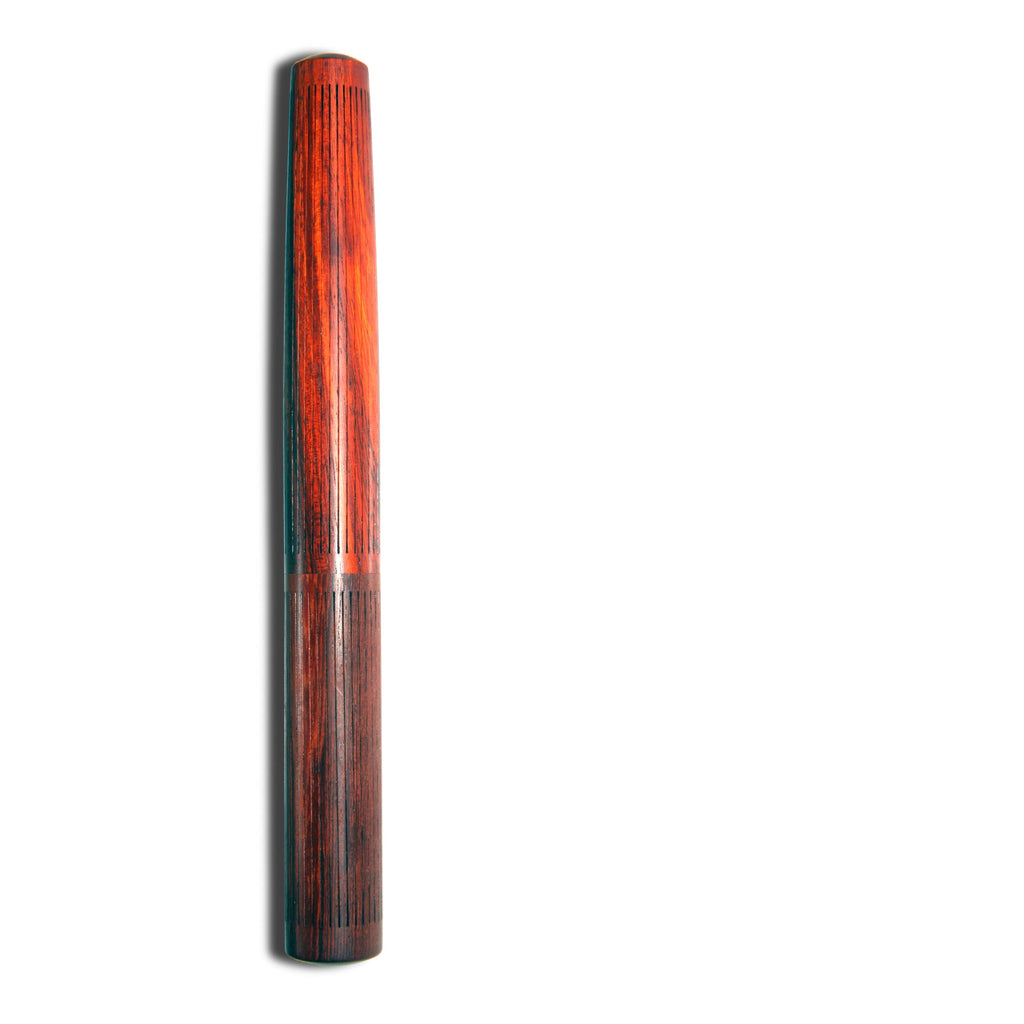 SeventyTwo Handmade Handcrafted Glass Dip Pen — Red African Padauk - SeventyTwo